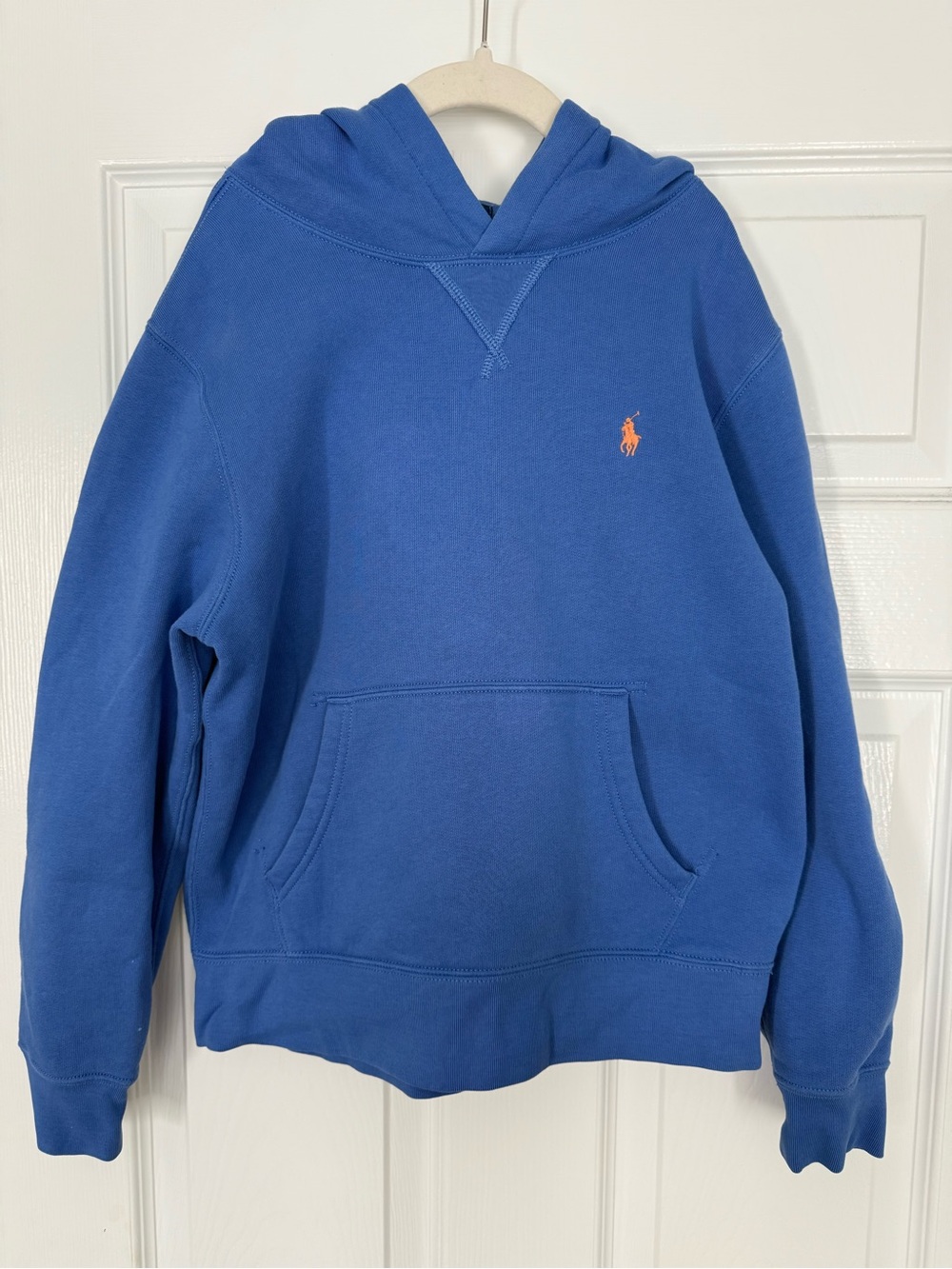 Polo by Ralph Lauren Blue Hooded Sweatshirt- size 10/12